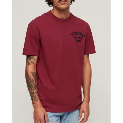 SUPERDRY Embroidered Supersta T恤 刺繡Logo 正品歐洲代購 [140588025]
