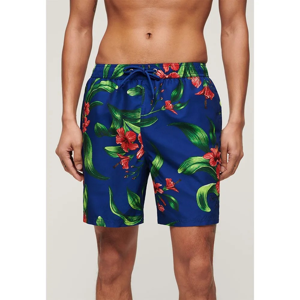SUPERDRY Hawaiian Print 17 Sw 短褲 夏威夷印花 正品歐洲代購 [140588250]