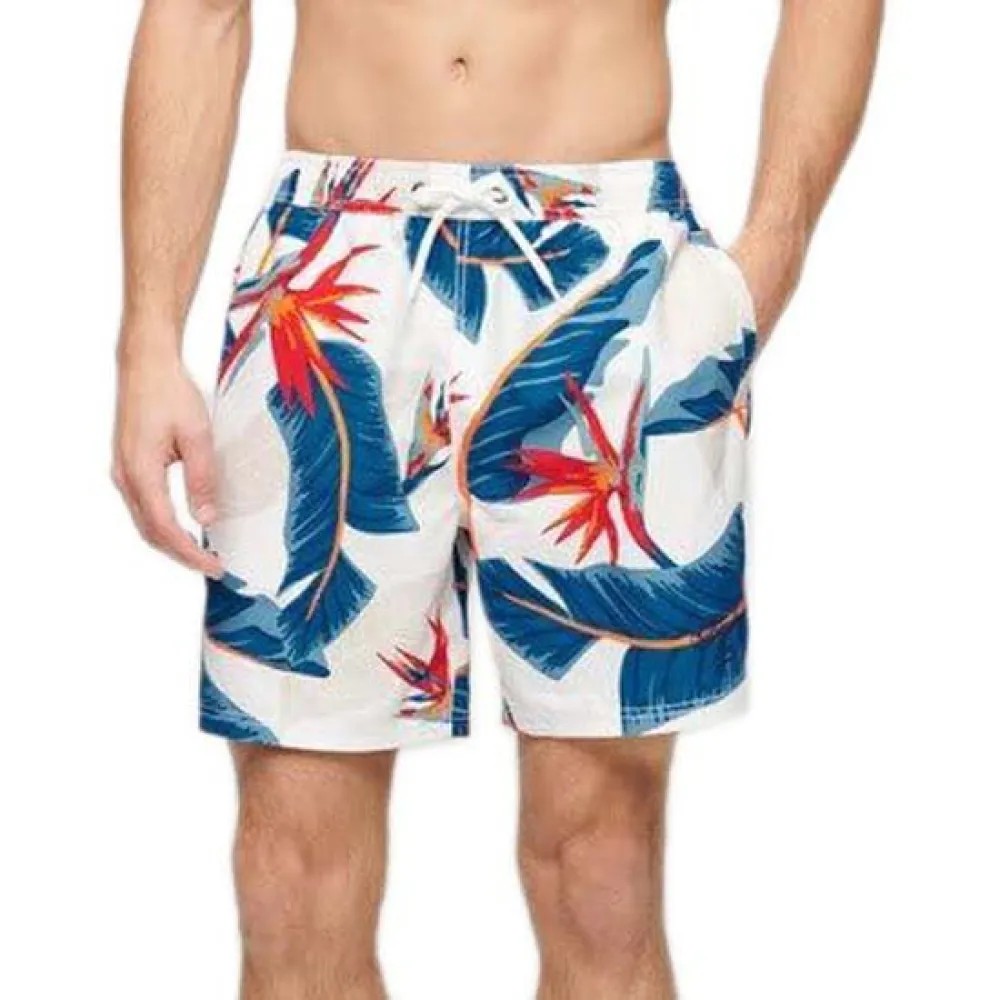 SUPERDRY Hawaiian Print 17 Sw 短褲 夏威夷印花 正品歐洲代購 [140588251]