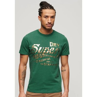 SUPERDRY Metallic Workwear Gr T恤 金屬感 寬鬆版型 正品歐洲代購 [140588365]