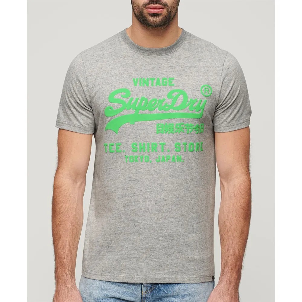 SUPERDRY Neon Vl Short Sleeve T恤 寬鬆版型 正品歐洲代購 [140588405]