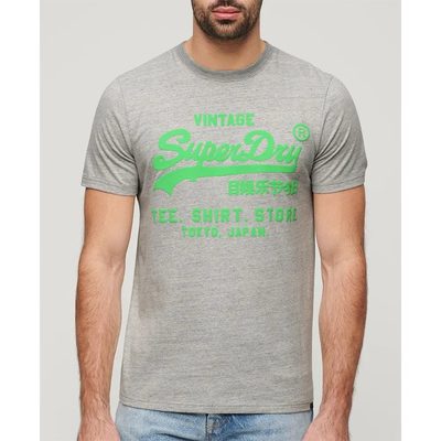 SUPERDRY Neon Vl Short Sleeve T恤 寬鬆版型 正品歐洲代購 [140588405]