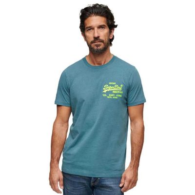 SUPERDRY Neon Vl Short Sleeve T恤 寬鬆版型 正品歐洲代購 [140588409]