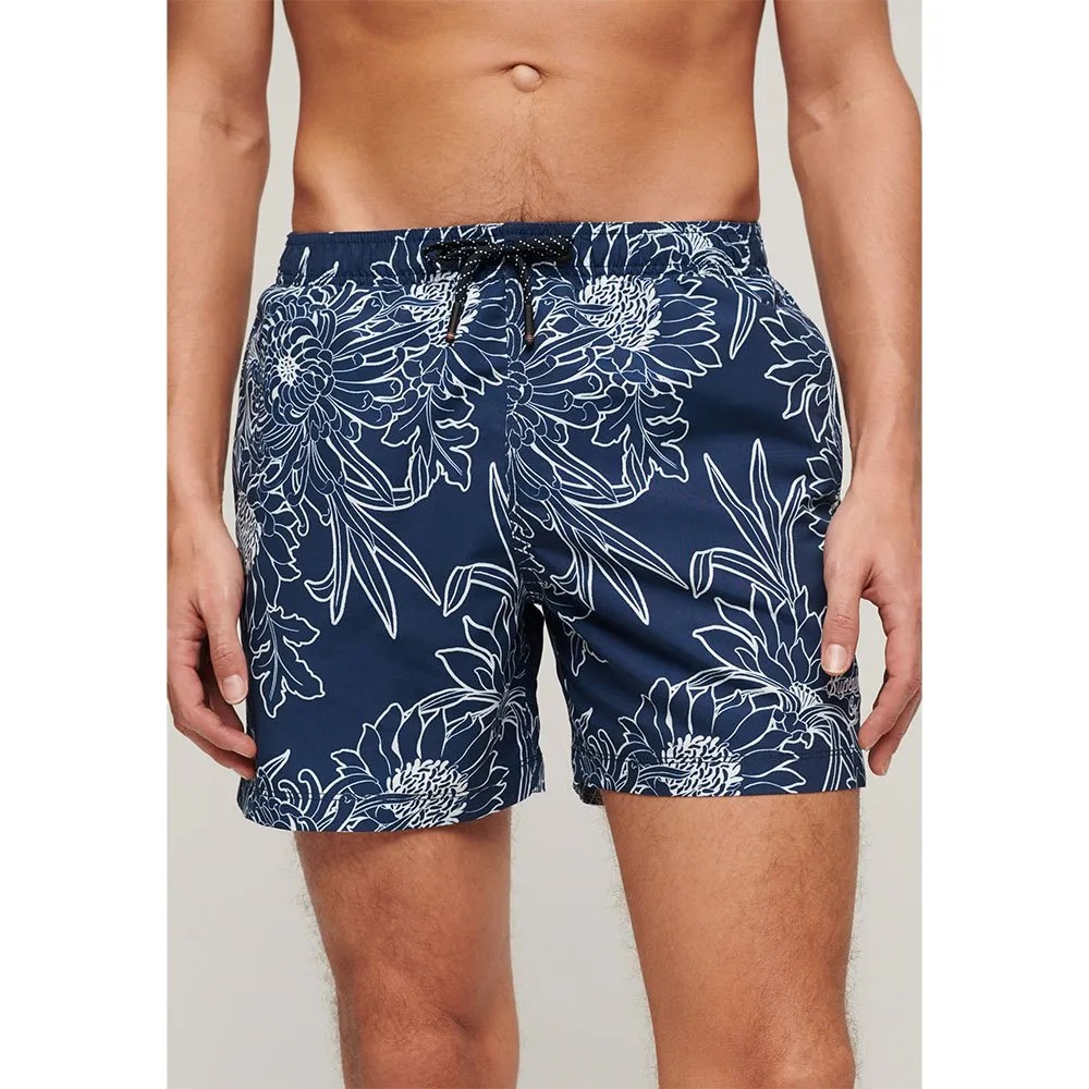SUPERDRY Printed 15 Swimming 短褲 舒適 快乾 正品歐洲代購 [140588461]