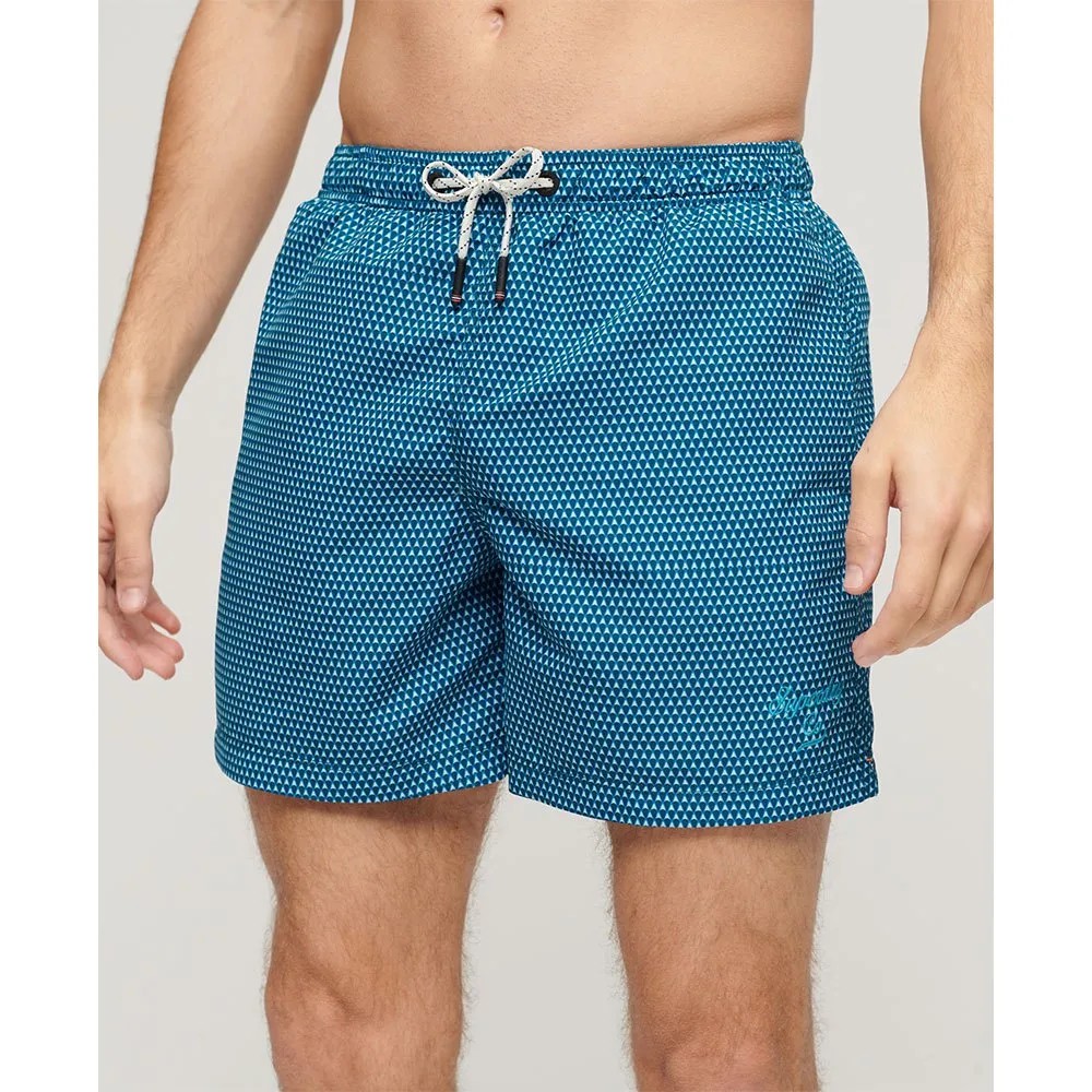 SUPERDRY Printed 15 Swimming 短褲 速乾 防曬 正品歐洲代購 [140588462]