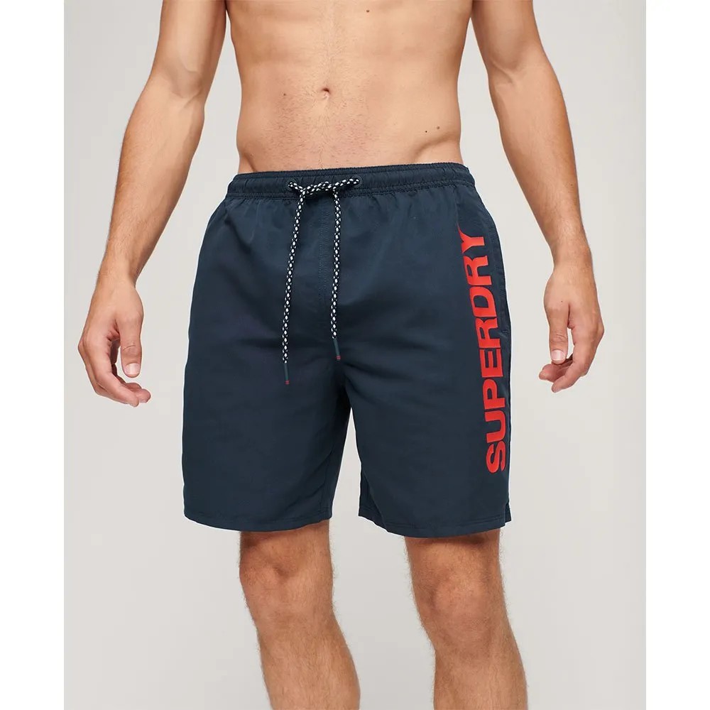SUPERDRY Sport Graphic 17 Swi 短褲 機能 運動 正品歐洲代購 [140588590]