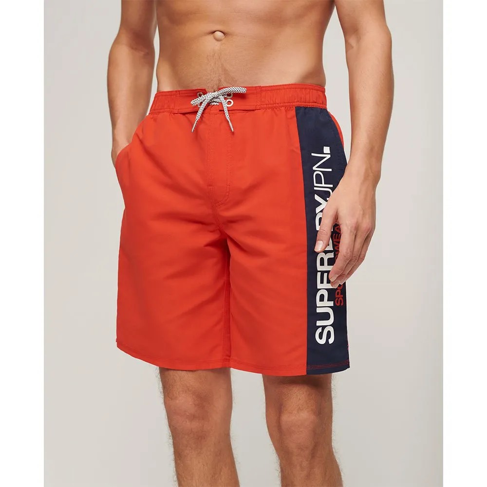 SUPERDRY Sportswear Logo 19 S 短褲 運動風格 快乾 正品歐洲代購 [140588652]