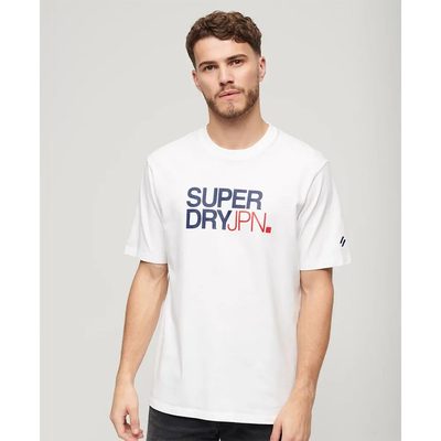 SUPERDRY Sportswear Logo Loos T恤 寬鬆 透氣 正品歐洲代購 [140588672]