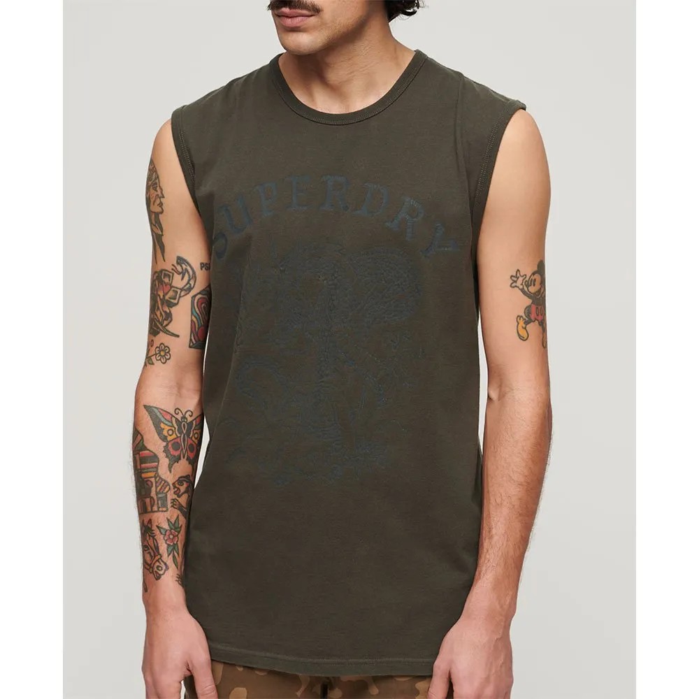 SUPERDRY Tattoo Graphic Sleev T恤 透氣 輕量 舒適 正品歐洲代購 [140588774]