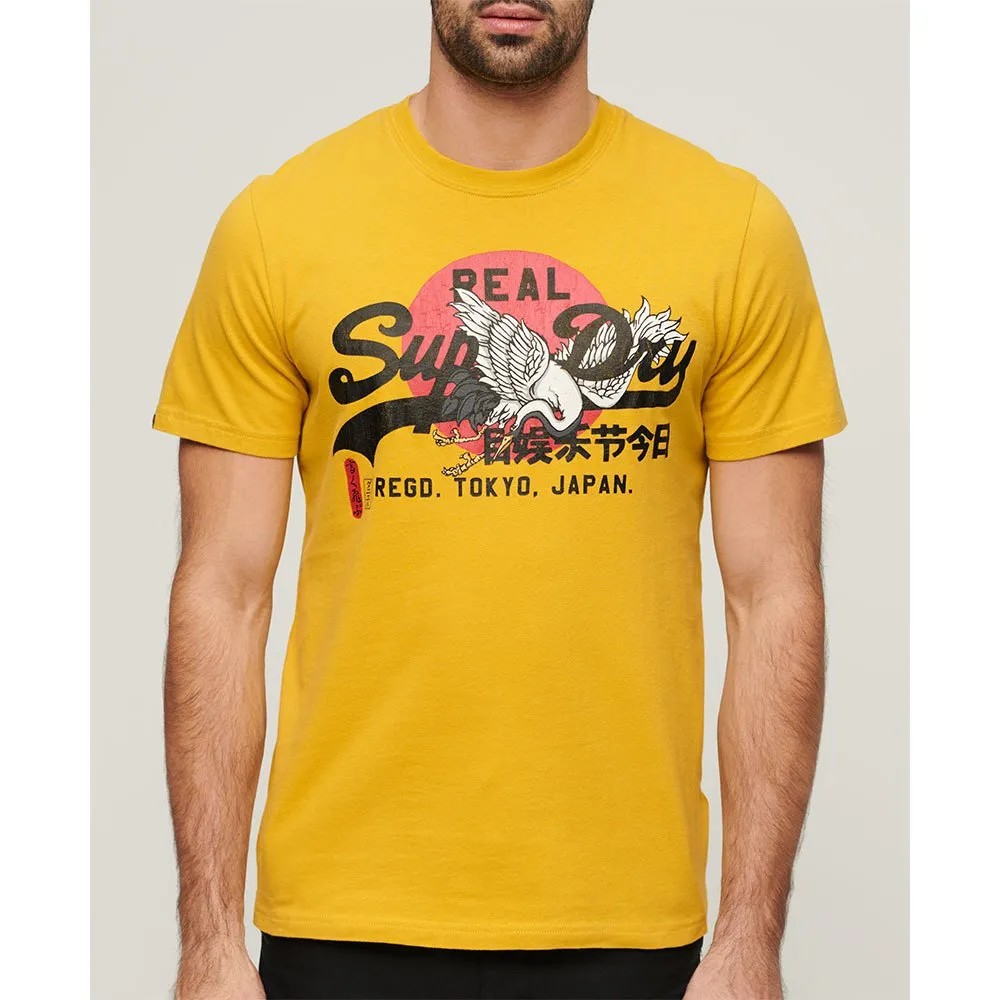 SUPERDRY Tokyo Vl Graphic Sho T恤 復古 寬鬆 正品歐洲代購 [140588796]