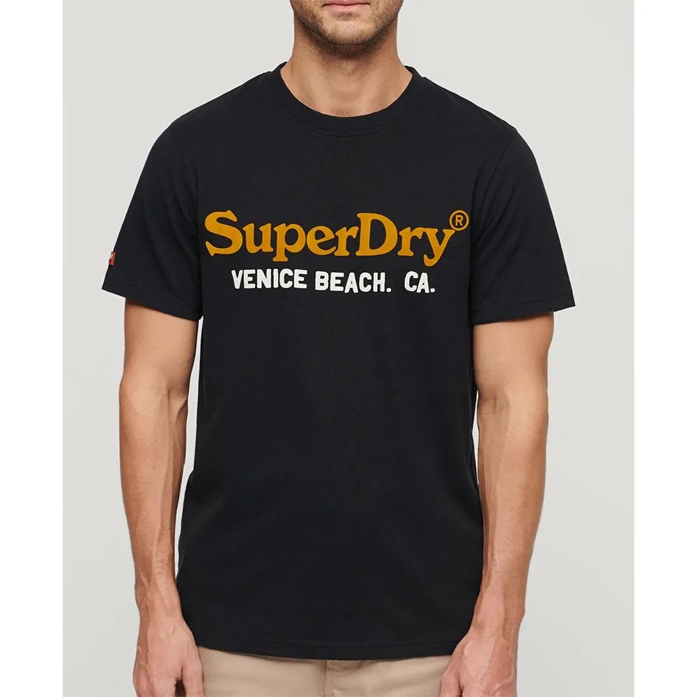 SUPERDRY Venue Duo Logo Short T恤 棉質 寬鬆版型 正品歐洲代購 [140588869]