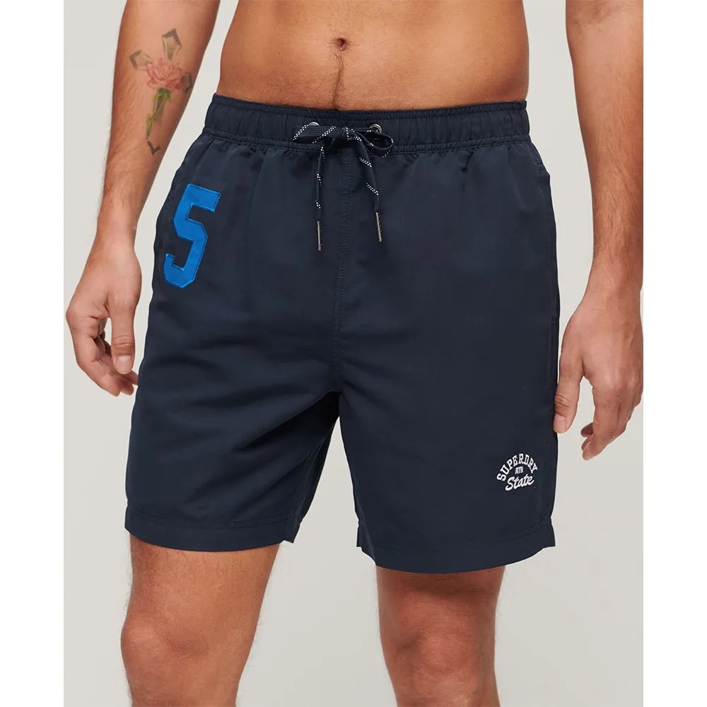 SUPERDRY Vintage 17 Swimming 短褲 復古 修身 正品歐洲代購 [140588884]