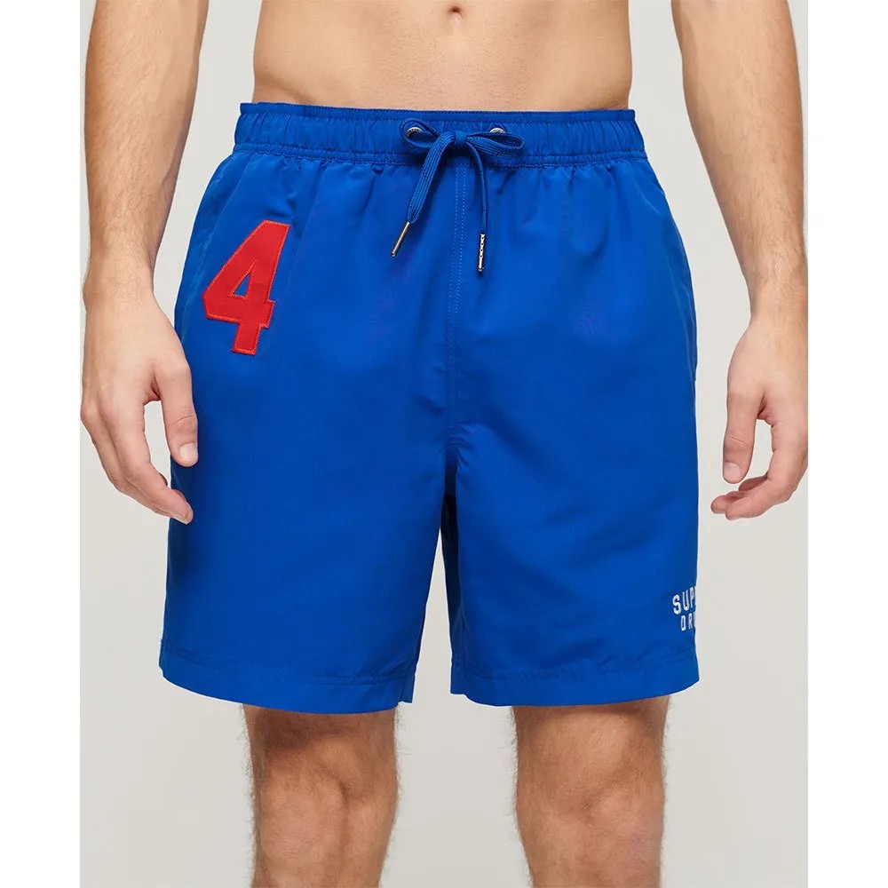 SUPERDRY Vintage 17 Swimming 短褲 復古 快乾 彈性 正品歐洲代購 [140588886]