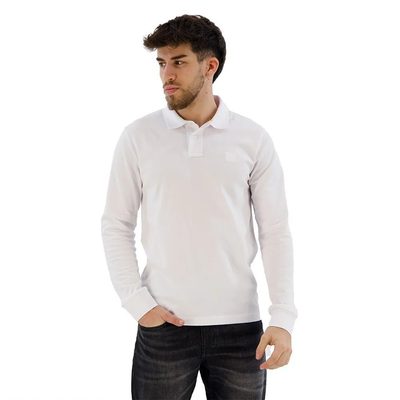 BOSS Passerby Long Sleeve POLO衫 彈性棉質 修身版型 正品歐洲代購 [140656809]