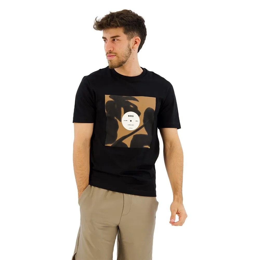 BOSS Tiburt Short Sleeve T恤 舒適 經典 百搭 男款 正品歐洲代購 [140656851]