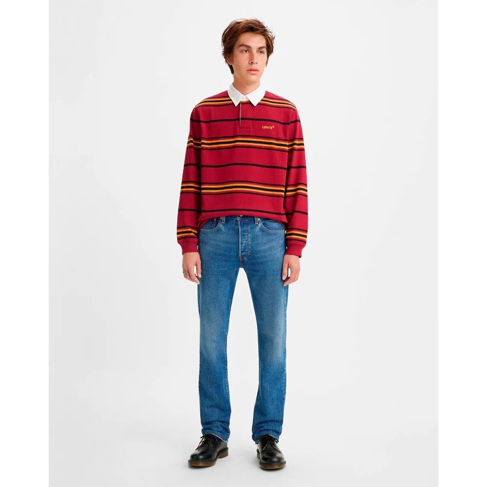 LEVI'S 501 Straight Fit 牛仔褲 舒適 經典 彈性 正品歐洲代購 [140702297]