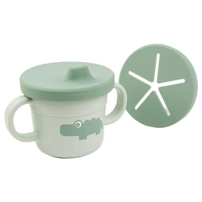 DONE BY DEER Deer Crocon Snacks Cup 餐盤組 正品代購