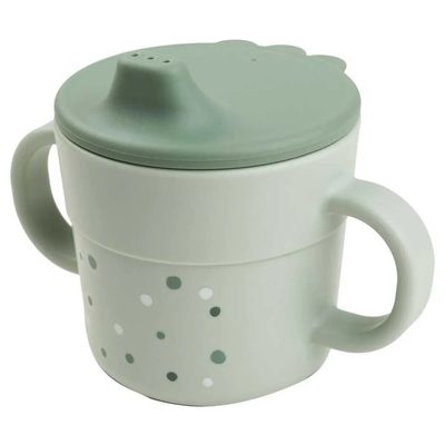 DONE BY DEER Deer Happy Dots Handles Cup 餐盤組 正品代購