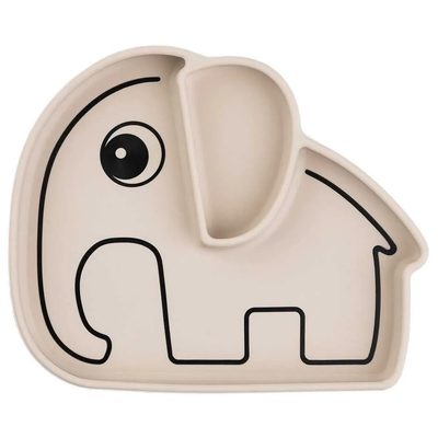 DONE BY DEER Deer Silicone Elphee Non Slip Dish 餐盤組 正品代購