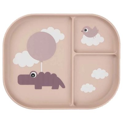 DONE BY DEER Deer Happy Cloud Compartments 餐盤組 正品代購