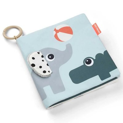 DONE BY DEER Deer Friends Soft Book Learning 嬰兒玩具 正品代購