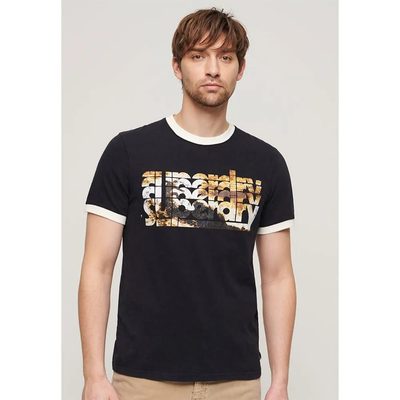 SUPERDRY Photographic Logo Sh T恤 寬鬆版型 正品歐洲代購 [140808957]