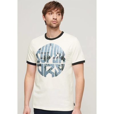 SUPERDRY Photographic Logo Sh T恤 寬鬆版型 正品歐洲代購 [140808958]