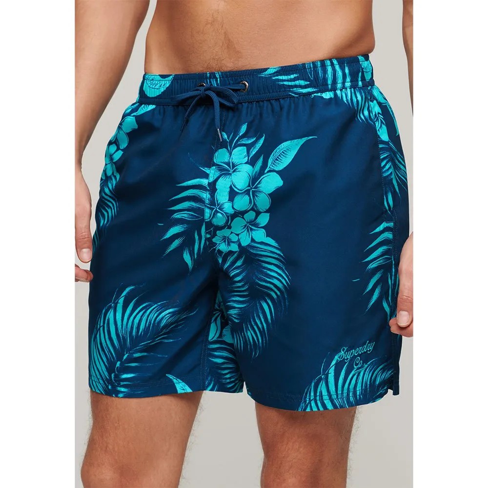 SUPERDRY Hawaiian Print 17 Sw 短褲 夏威夷印花 正品歐洲代購 [140900879]