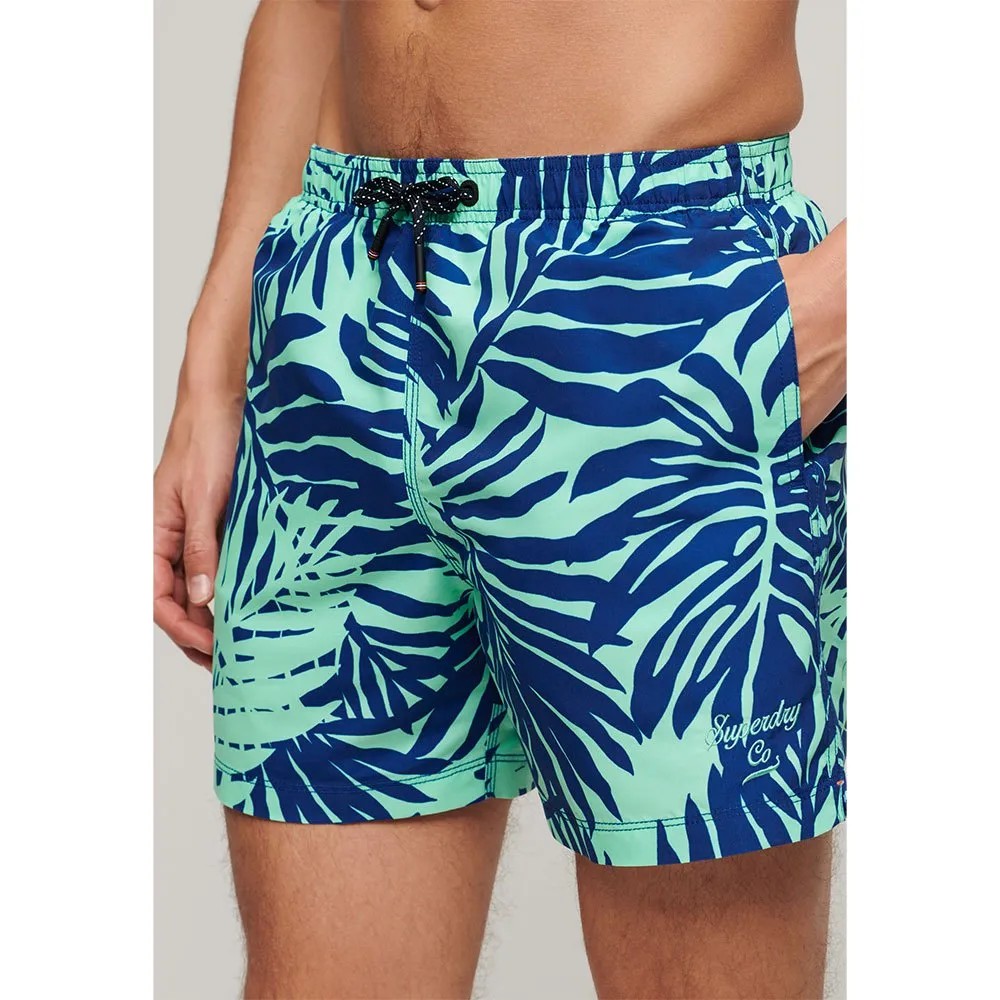SUPERDRY Printed 15 Swimming 短褲 速乾 印花 正品歐洲代購 [140900914]