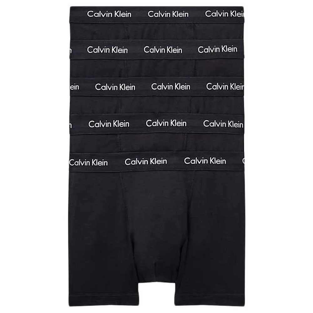 CALVIN 5件組 Klein 四角褲 透氣 舒適 男內褲 平口褲 正品歐洲代購 [140921376]