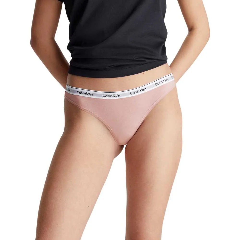 CALVIN KLEIN Thong 棉質 舒適 正品歐洲代購 [140921402]