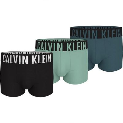 CALVIN 3件組 Klein 四角褲 再生聚酯 排汗透氣 男內褲 平口褲 正品歐洲代購 [141051806]