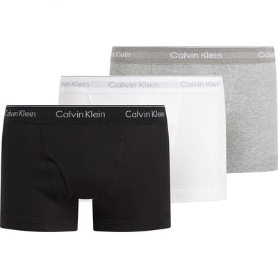 CALVIN 3件組 Klein 四角褲 透氣 舒適 男內褲 平口褲 正品歐洲代購 [141051829]