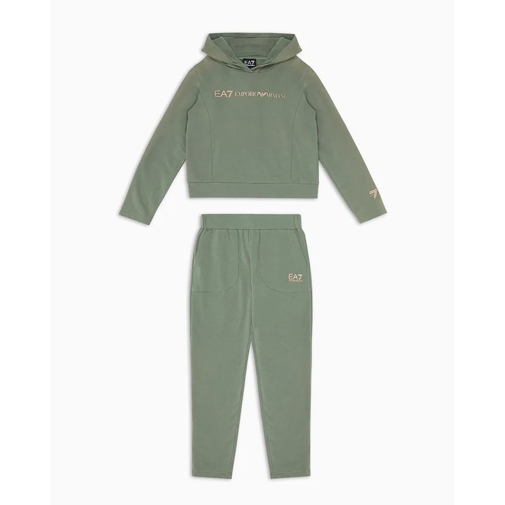 EA7 EMPORIO ARMANI Tracksuit 輕柔刷毛 運動時尚 正品歐洲代購 [141052712]