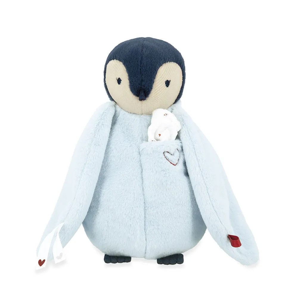 KALOO Blue Kissing Penguin 安撫玩偶 可機洗 正品歐洲代購 [141094317]