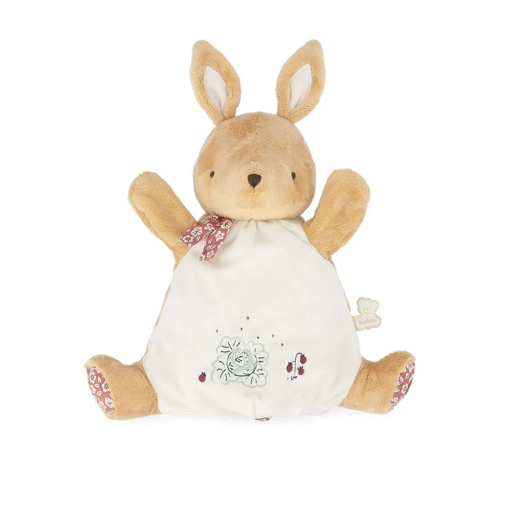 KALOO Rabbit Puppet Toy 安撫玩偶 音樂玩偶 正品歐洲代購 [141094377]