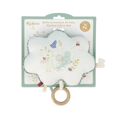 KALOO Mouse Fabric Musical Box 睡眠寢具 正品代購