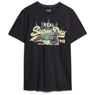 SUPERDRY New York Vl Graphic T恤 柔軟棉質 正品歐洲代購 [141110733]