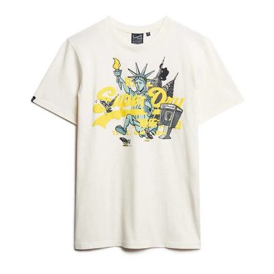 SUPERDRY New York Vl Graphic T恤 柔軟棉質 正品歐洲代購 [141110735]