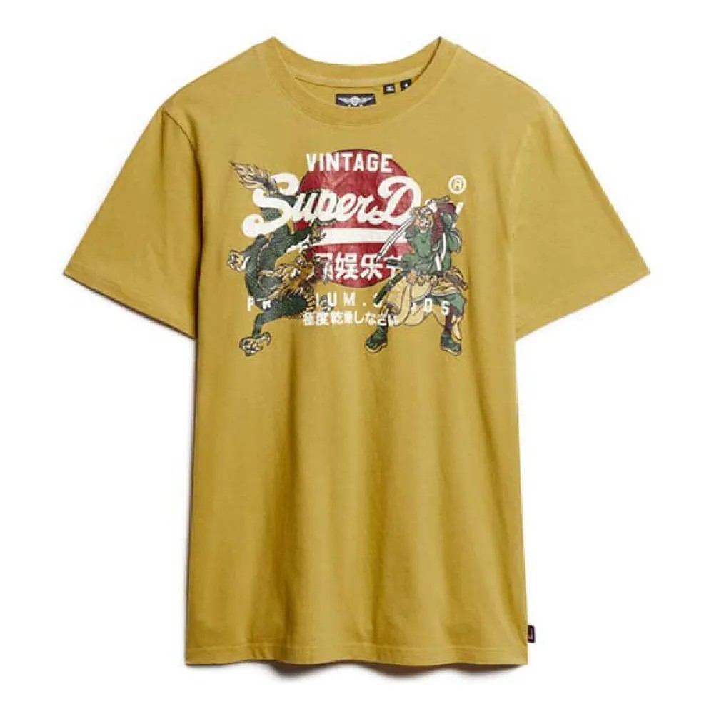 SUPERDRY Tokyo Vl Graphic Sho T恤 復古 寬鬆 正品歐洲代購 [141110974]
