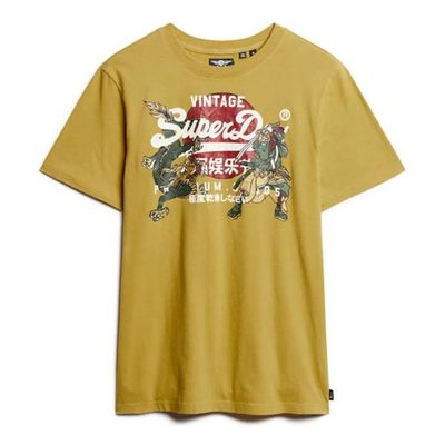 SUPERDRY Tokyo Vl Graphic Sho T恤 復古 寬鬆 正品歐洲代購 [141110974]