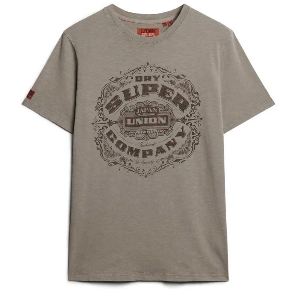 SUPERDRY Workwear Script Graphic short sleeve T-shirt 歐洲代購 [141111121]
