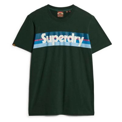 SUPERDRY Retro Stripe Logo Sh T恤 復古 棉質 正品歐洲代購 [141127719]