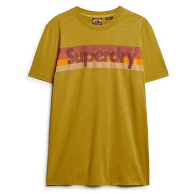SUPERDRY Retro Stripe Logo Sh T恤 復古 寬鬆 正品歐洲代購 [141127720]