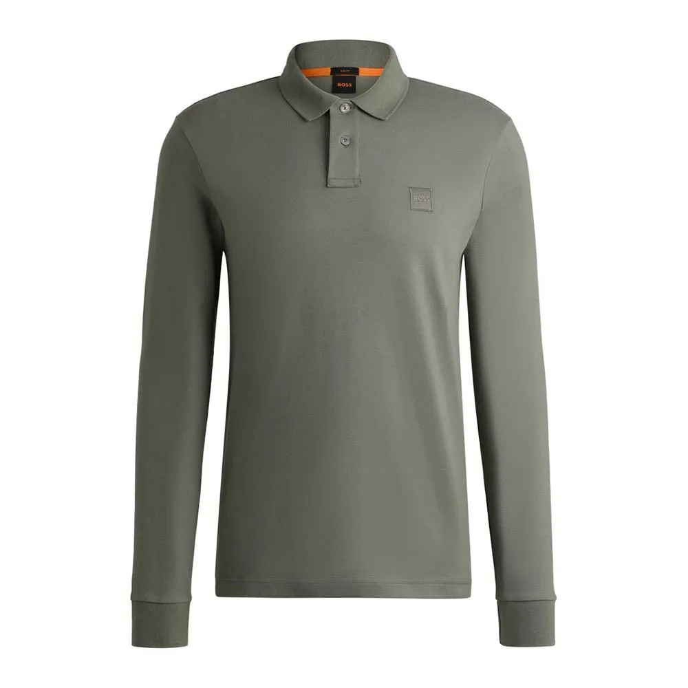 BOSS Passerby Long Sleeve POLO衫 舒適 修身 正品歐洲代購 [141152693]