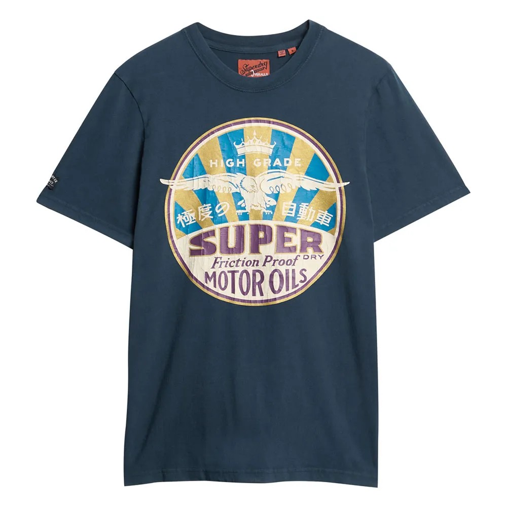 SUPERDRY Workwear Gasoline Sh T恤 有機棉 寬鬆版型 正品歐洲代購 [141198395]