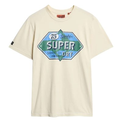 SUPERDRY Workwear Gasoline Sh T恤 有機棉 寬鬆版型 正品歐洲代購 [141198396]