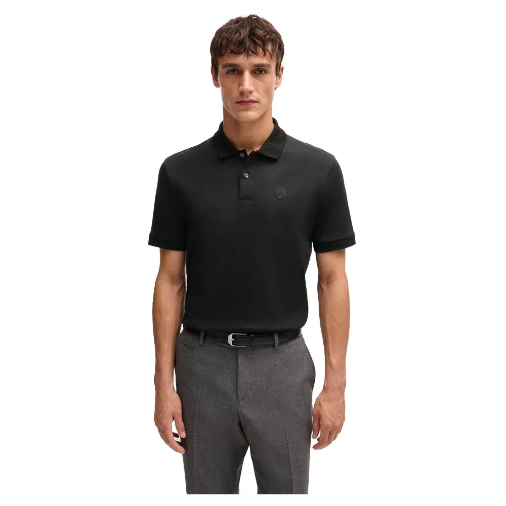 BOSS Parlay Hc Short Slee POLO衫 晚霞光澤 舒適 正品歐洲代購 [141241005]