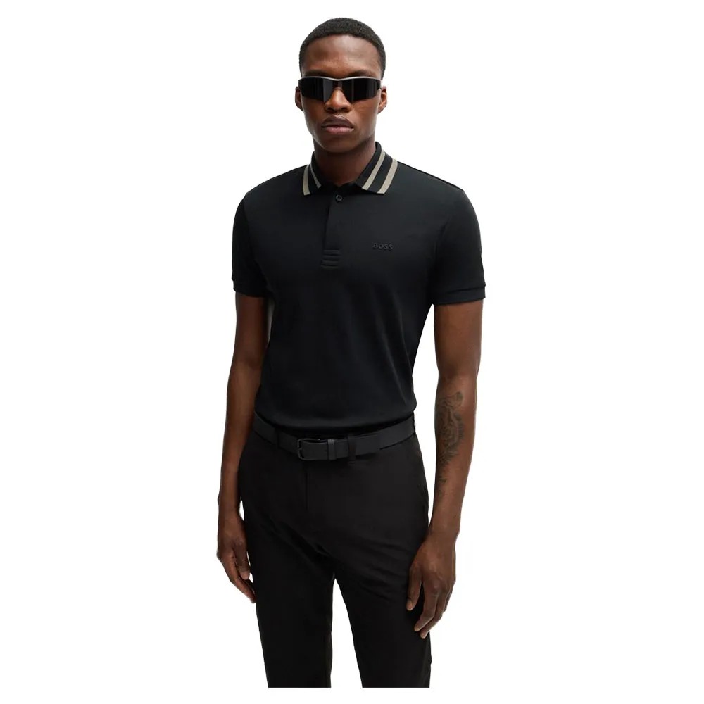BOSS Paule Short Sleeve POLO衫 透氣 舒適 有領 休閒 正品歐洲代購 [141243196]