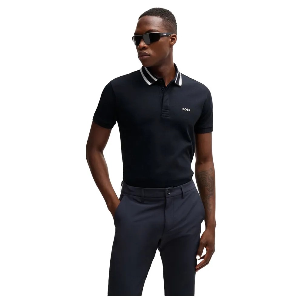 BOSS Paule Short Sleeve POLO衫 透氣 舒適 有領 休閒 正品歐洲代購 [141243197]
